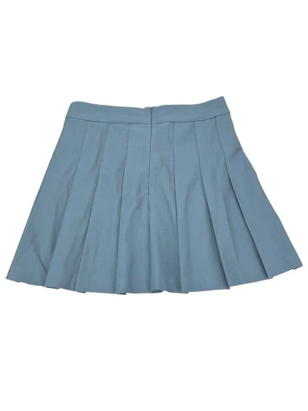 Aritzia Sunday Best Olive Micro Skirt Pleated - Picture 3 of 5